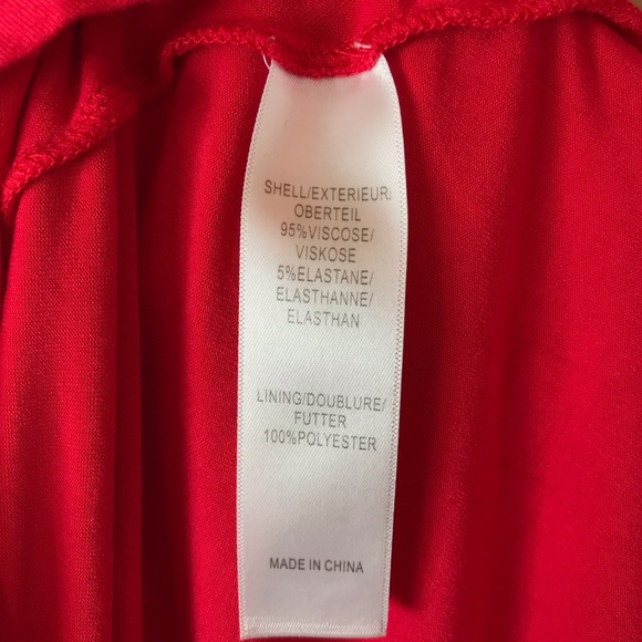 Adrianna Papell Women's Solid Sleeveless Key Hole Embroidery Top, size XL - Picture 8 of 8